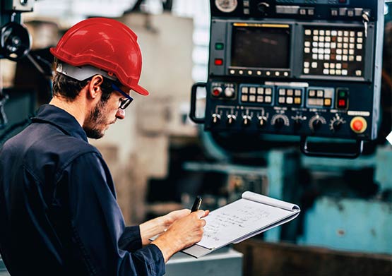 Automated SMT line assembling the circuit boards described in this guide