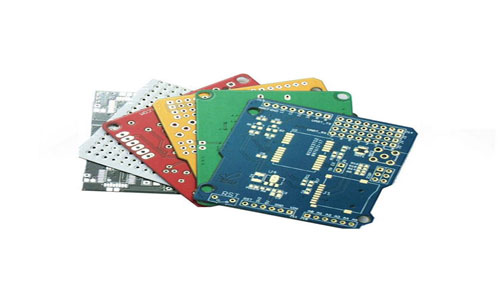 Inspection and test station checking assembled boards on the production line