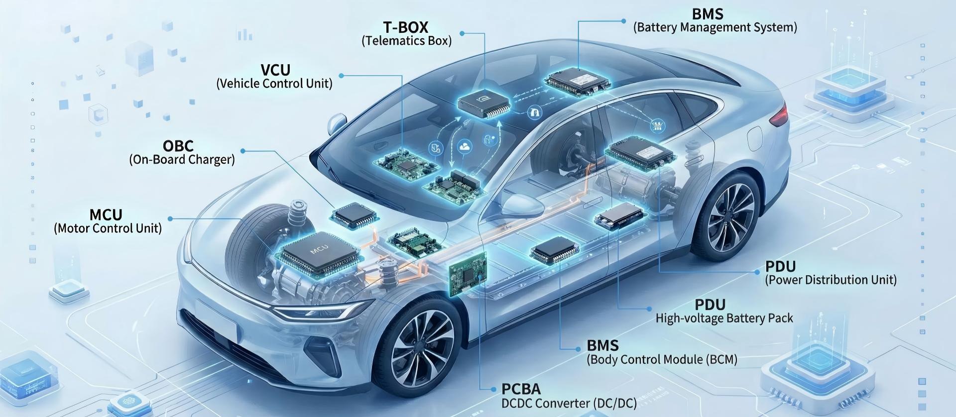 automotive electronics manufacturing supported by intelligent PCBA assembly lines