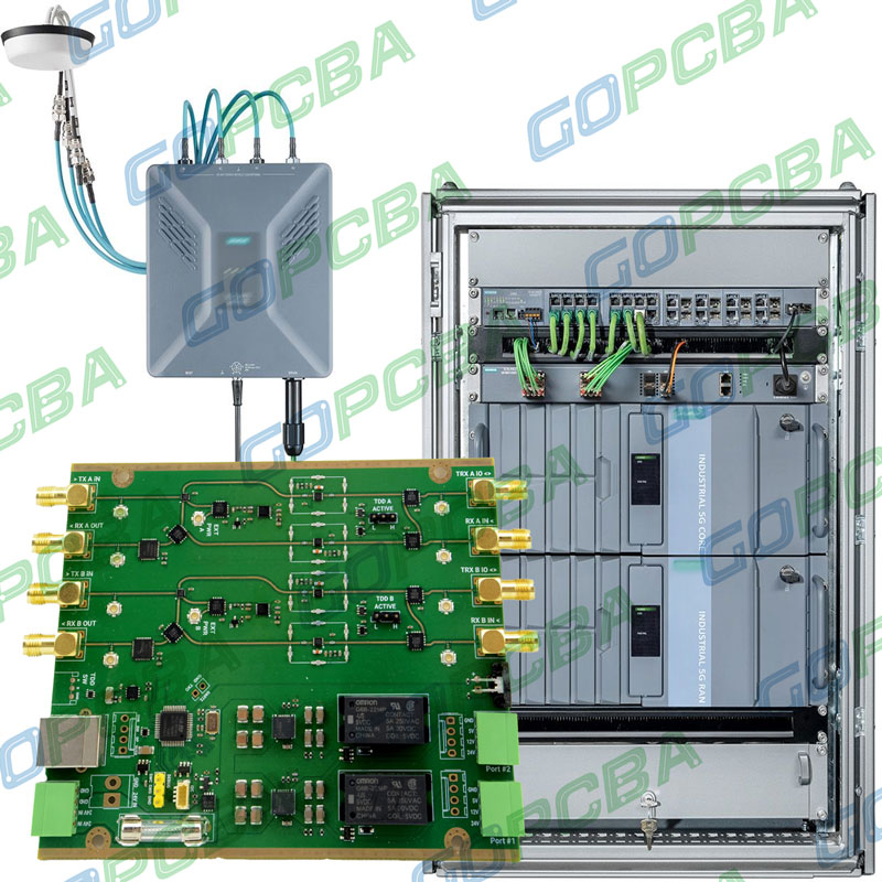 Automated SMT line assembling the circuit boards described in this guide