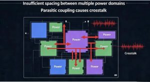 power domain spacing