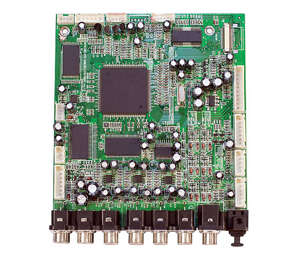 Automated SMT line assembling the circuit boards described in this guide