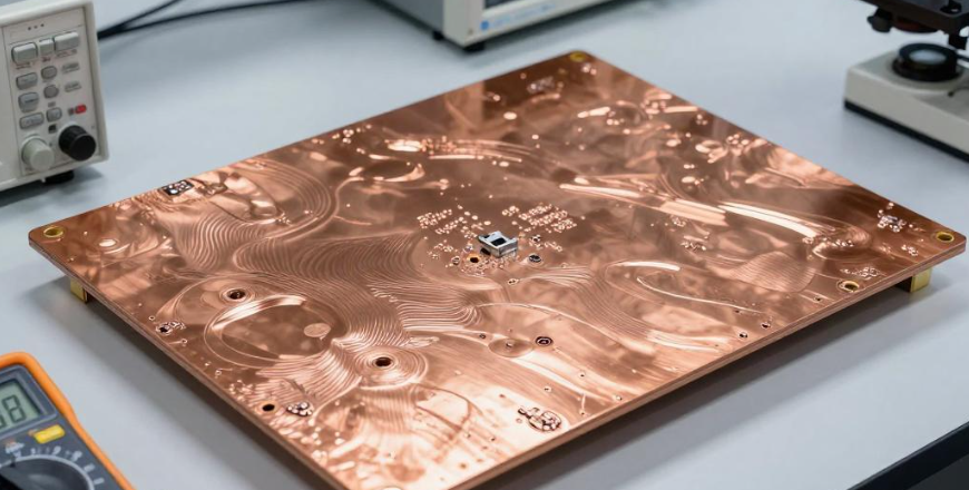 PCB copper thickness reduction