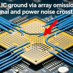 BGA Ground Via Design for High-Speed Signal Integrity and Power Noise Control